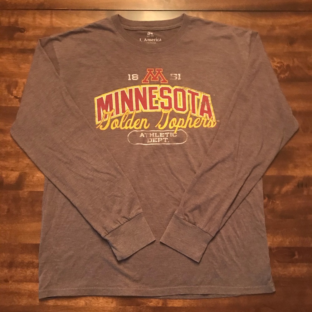 VTG Minnesota Long Sleeve T-shirt Size XL